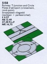 LEGO T-Junction, Circle Plates (5158-1) set
