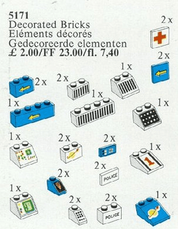 LEGO Decorated Elements (5171-1) set