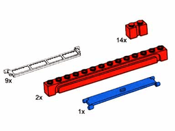 LEGO Bricks with Groove and Garage Panels (5187-1) set