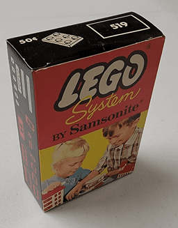 LEGO 2 x 3 Plates (519-3) set