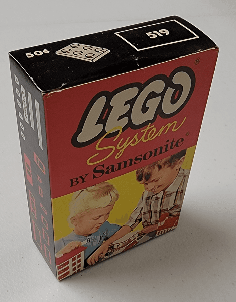 LEGO 2 x 3 Plates (519-3) set, 1961
