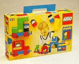 LEGO Train and Station / Railway Station (523-1) set, 1977