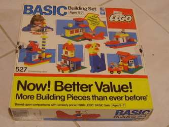 LEGO Basic Building Set (527-1) set, 1987