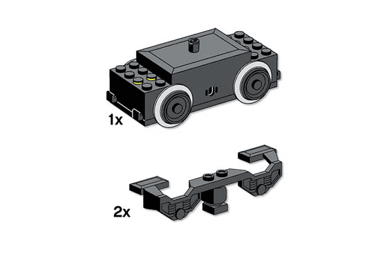 LEGO Electric Train Motor (5300-1) set, 1991