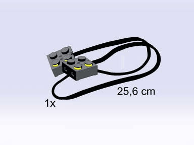 LEGO Plates (2 x 2) with Wire (5311-1) set, 1996