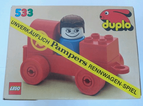 LEGO Racer (Pampers Promotional Set) (533-3) set, 1977