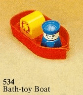 LEGO Bath-Toy Boat (534-1) set, 1978