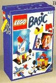 LEGO Basic Building Set Tote Pack (535-1) set, 1990