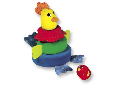 LEGO Soft Stacking Hen (5425-1) set, 2001