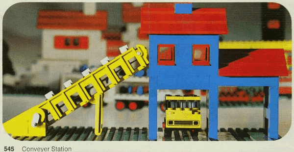 LEGO Conveyor Station (545-2) set, 1973