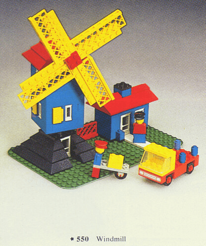 LEGO Windmill (550-2) set, 1976