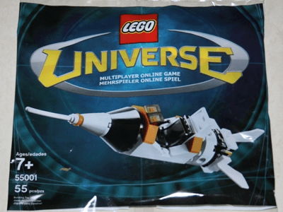 LEGO Universe Rocket polybag (55001-1) set, 2010