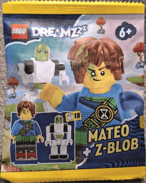LEGO Mateo and Z-Blob paper bag (552301-1) set, 2023