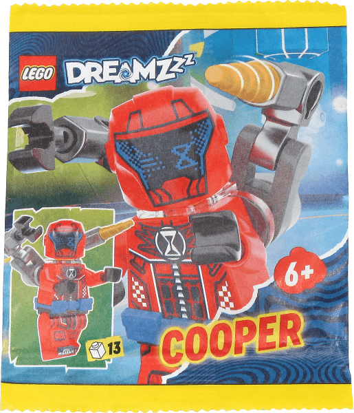 LEGO Cooper with Robot Arms paper bag (552302-1) set, 2023