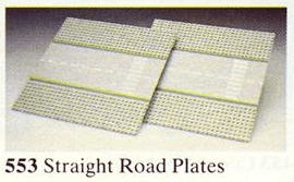 LEGO Straight Road Plates (553-1) set, 1979