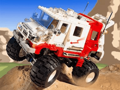 LEGO Big Foot 4x4 (5561-1) set, 1997
