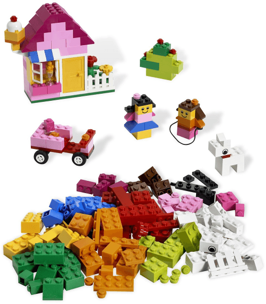 LEGO Pink Brick Box (5585-1) set, 2008