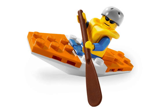 LEGO Coast Guard Kayak (5621-1) set, 2008