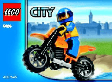 LEGO Coast Guard Bike polybag (5626-1) set, 2008