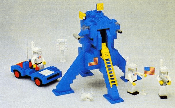 LEGO Moon Landing (565-1) set, 1976