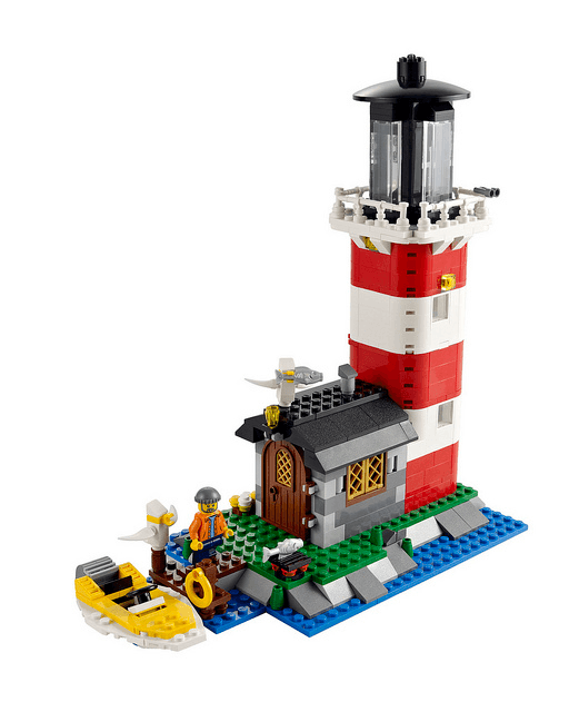 LEGO Lighthouse Island (5770-1) set, 2011