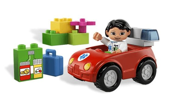 LEGO Nurse's Car (5793-1) set, 2011