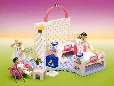 LEGO Hospital Ward (5875-1) set, 1996