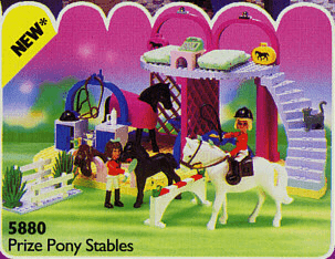 LEGO Prize Pony Stables (5880-1) set, 1994