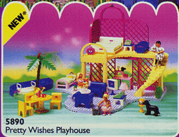 LEGO Pretty Wishes Playhouse (5890-1) set