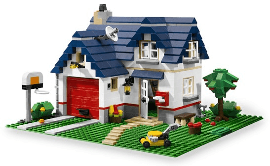 LEGO Apple Tree House (5891-1) set, 2010