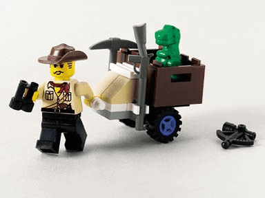 LEGO Johnny Thunder and Baby T (5903-1) set, 2000