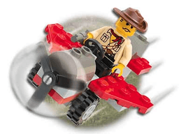 LEGO Johnny Thunder's Plane (5911-1) set