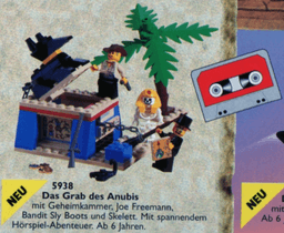 LEGO Oasis Ambush - German Edition with Audio Tape (5938-2) set