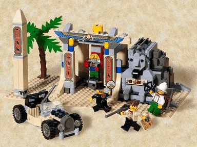 LEGO Mummy's Tomb (5958-1) set, 1998