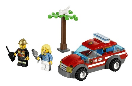 LEGO Fire Chief Car (60001-1) set, 2013
