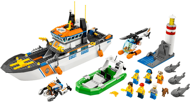 LEGO Coast Guard Patrol (60014-1) set, 2013