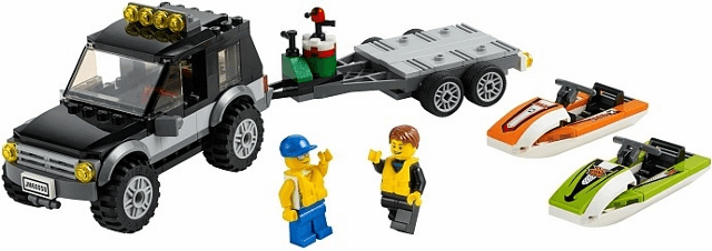 LEGO SUV with Watercraft (60058-1) set, 2014