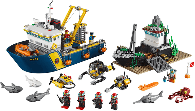 LEGO Deep Sea Exploration Vessel (60095-1) set, 2015
