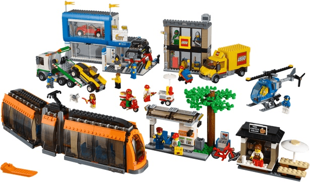 LEGO City Square (60097-1) set, 2015