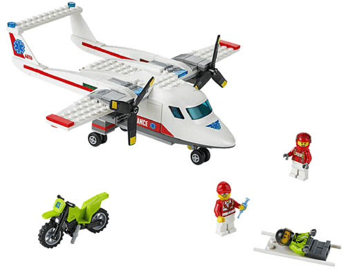 LEGO Ambulance Plane (60116-1) set, 2016
