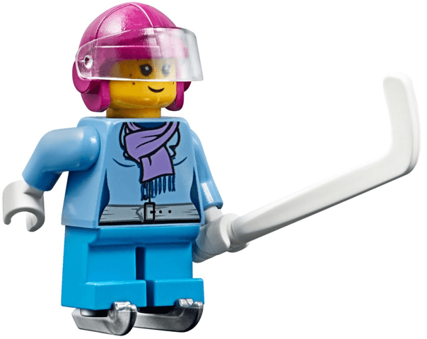 LEGO Advent Calendar 2016, City (Day 10) - Ice Hockey Player Girl (60133-11) set, 2016