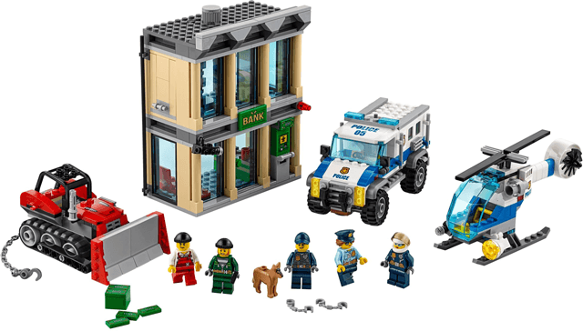 LEGO Bulldozer Break-in (60140-1) set, 2017
