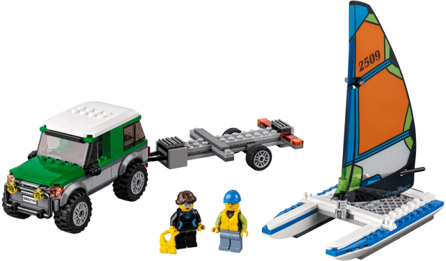 LEGO 4×4 with Catamaran (60149-1) set, 2017