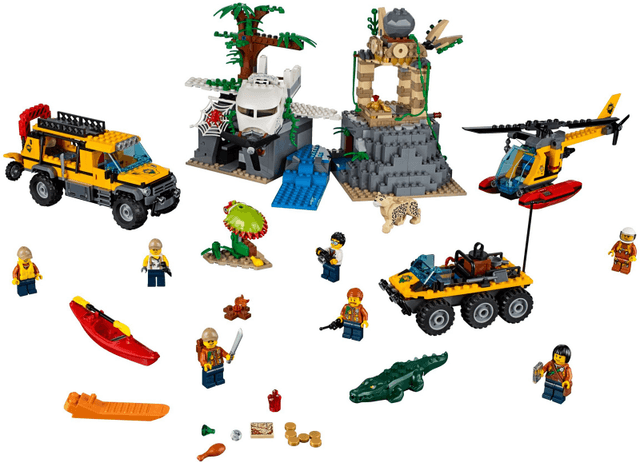 LEGO Jungle Exploration Site (60161-1) set, 2017