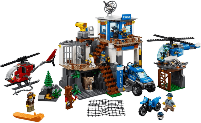 LEGO Mountain Police Headquarters (60174-1) set, 2018