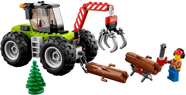 LEGO Forest Tractor (60181-1) set, 2018