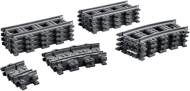 LEGO Tracks and Curves (60205-1) set, 2018