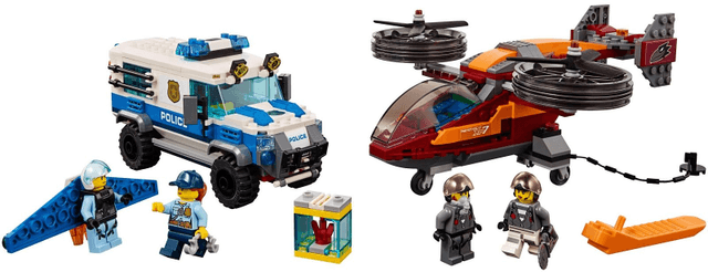 LEGO Sky Police Diamond Heist (60209-1) set, 2019