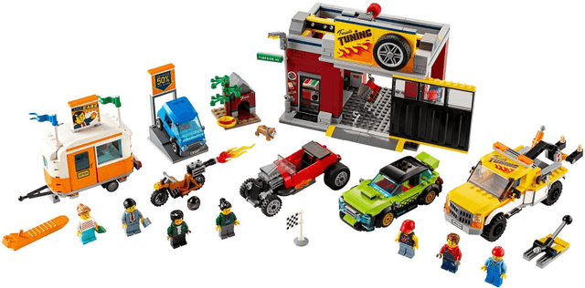 LEGO Tuning Workshop (60258-1) set, 2020