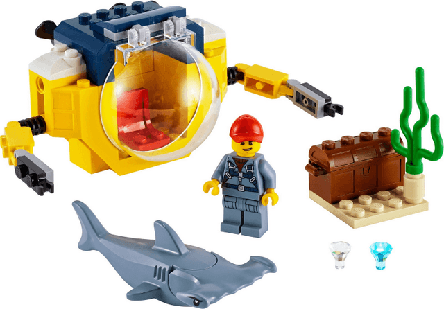 LEGO Ocean Mini-Submarine (60263-1) set, 2020